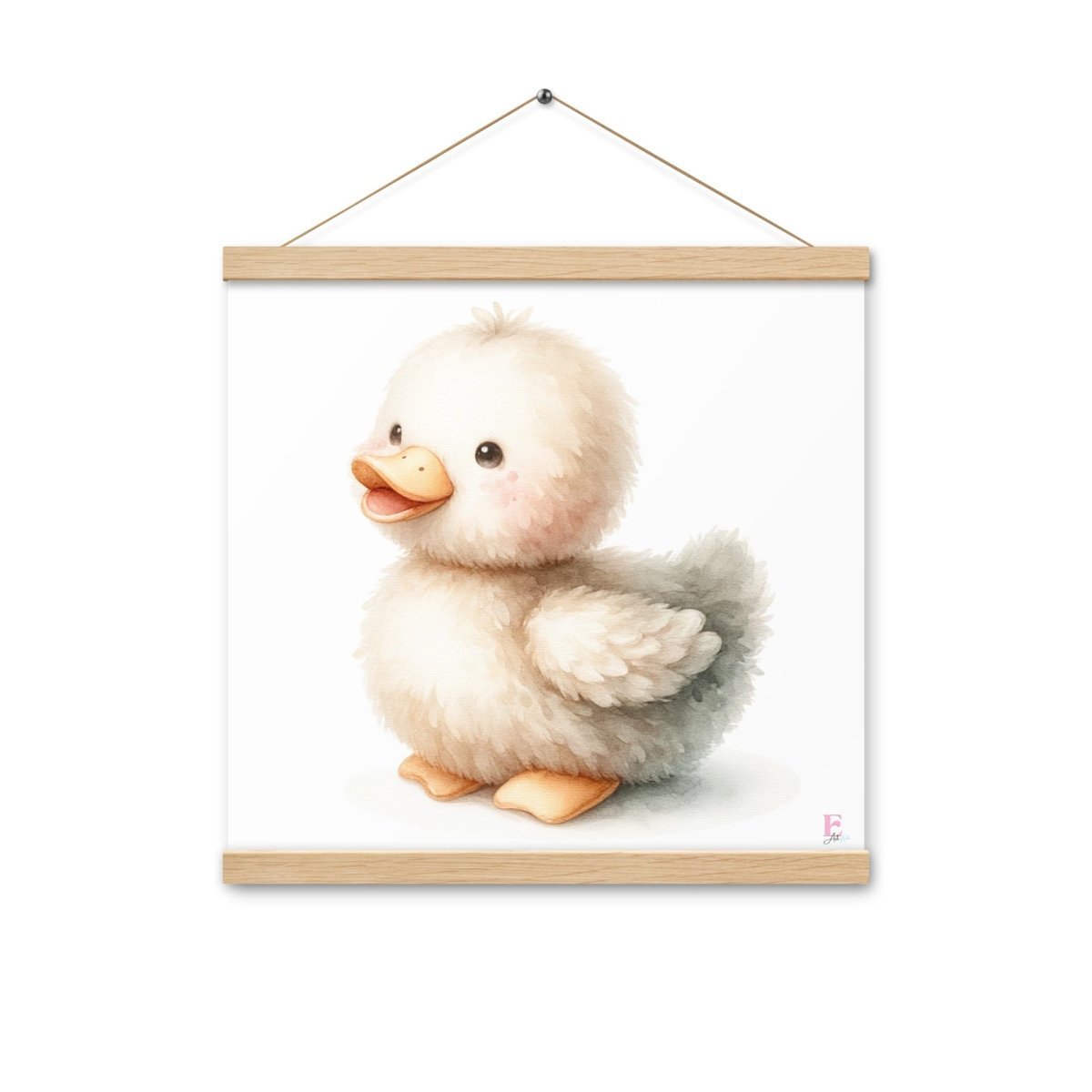Poster colgador Patito peluche - Nanetes