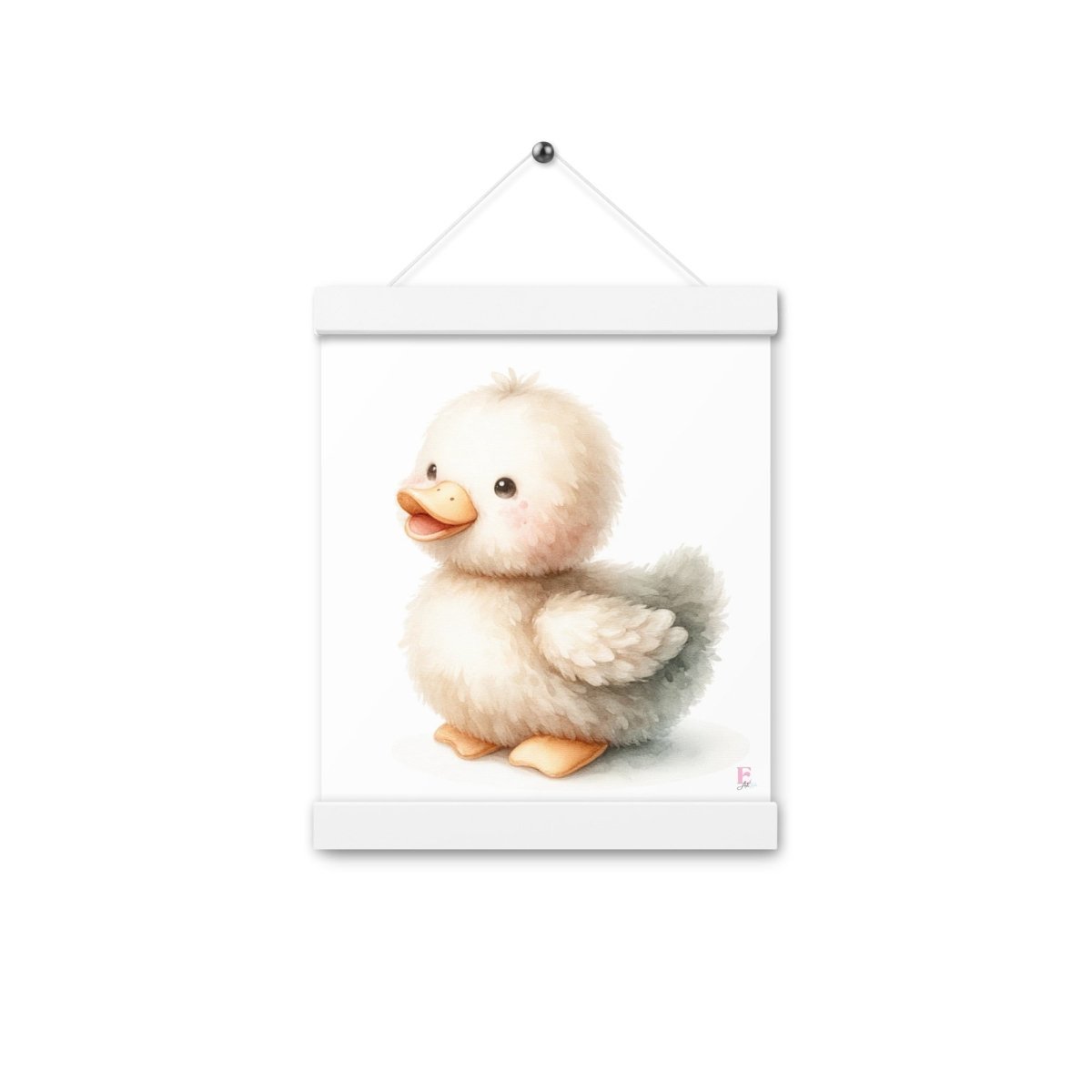 Poster colgador Patito peluche - Nanetes