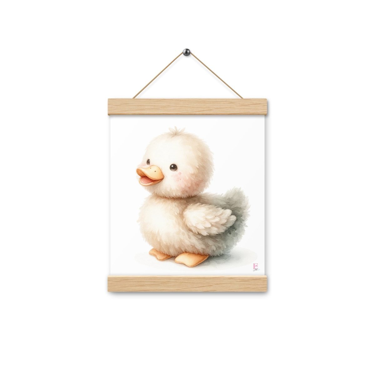 Poster colgador Patito peluche - Nanetes