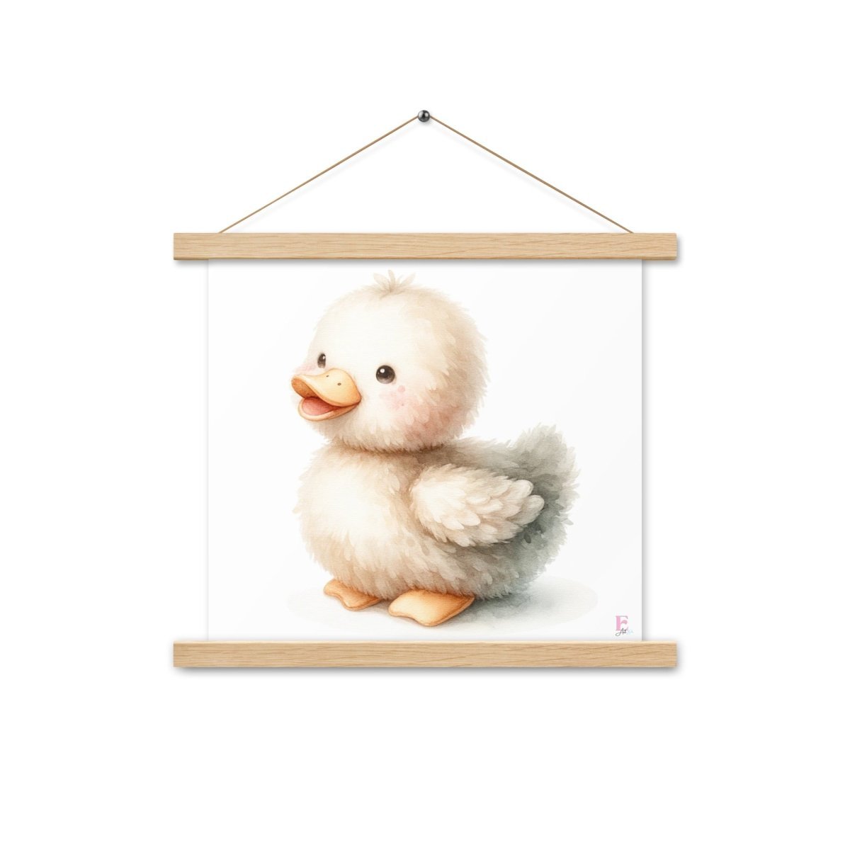 Poster colgador Patito peluche - Nanetes