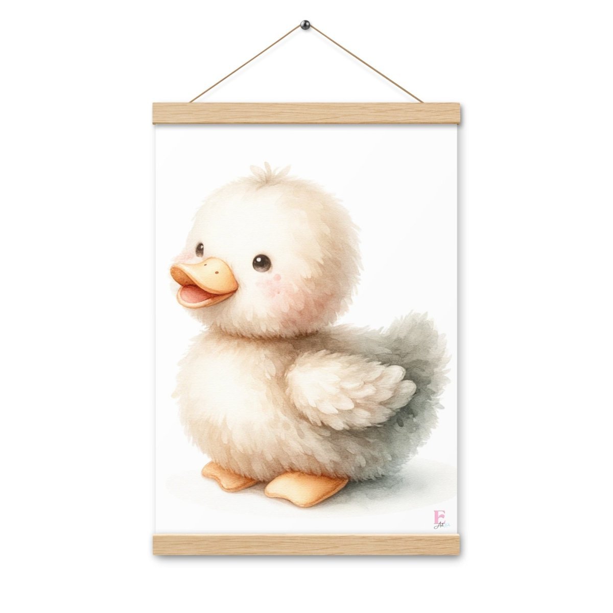 Poster colgador Patito peluche - Nanetes