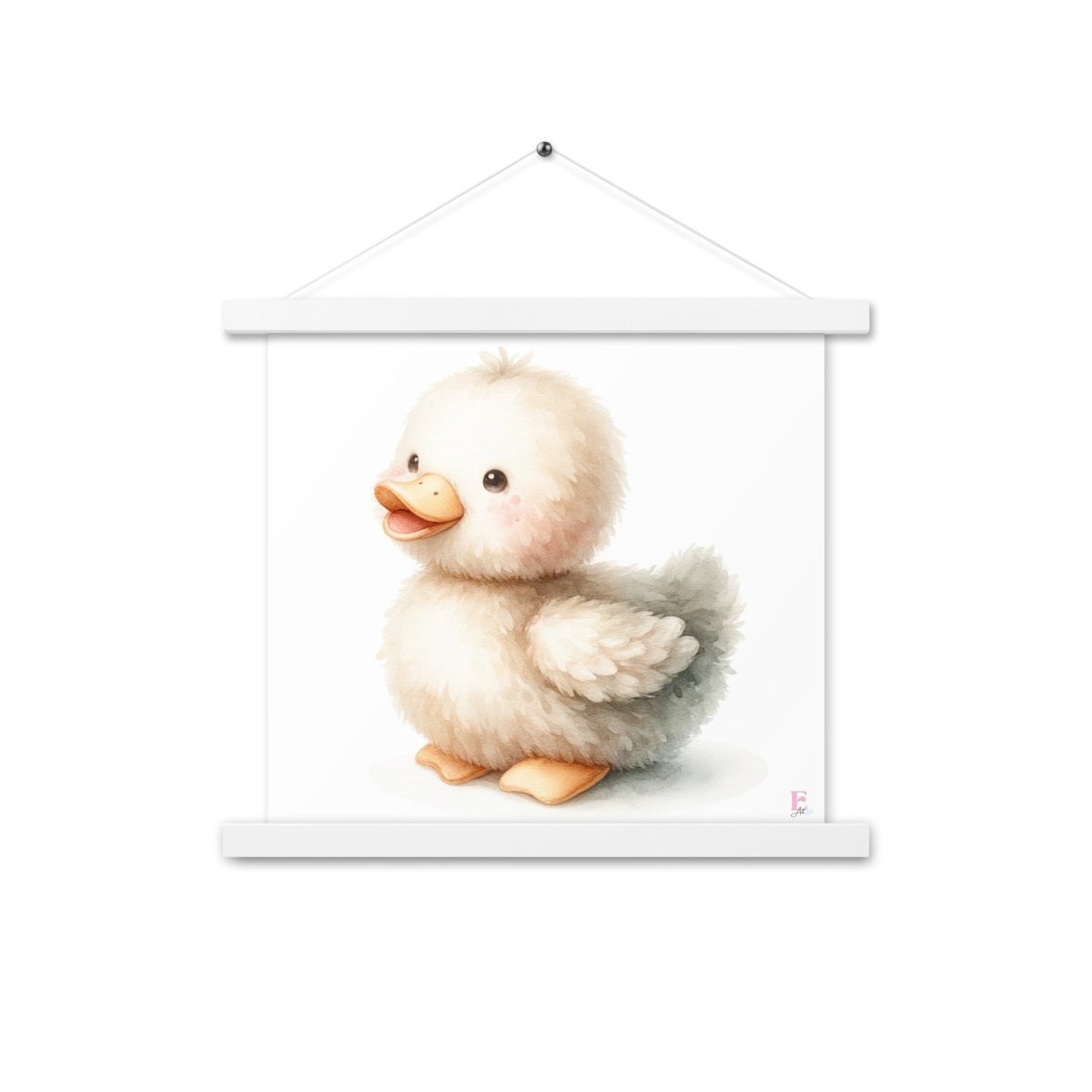 Poster colgador Patito peluche - Nanetes