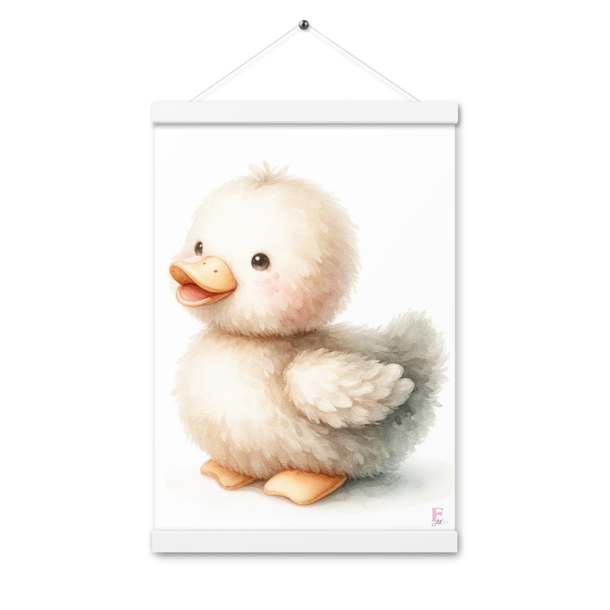 Poster colgador Patito peluche - Nanetes
