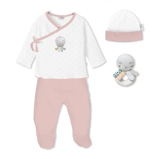 Primera Puesta Bebé personalizada Paritorio Pulpo - Nanetes