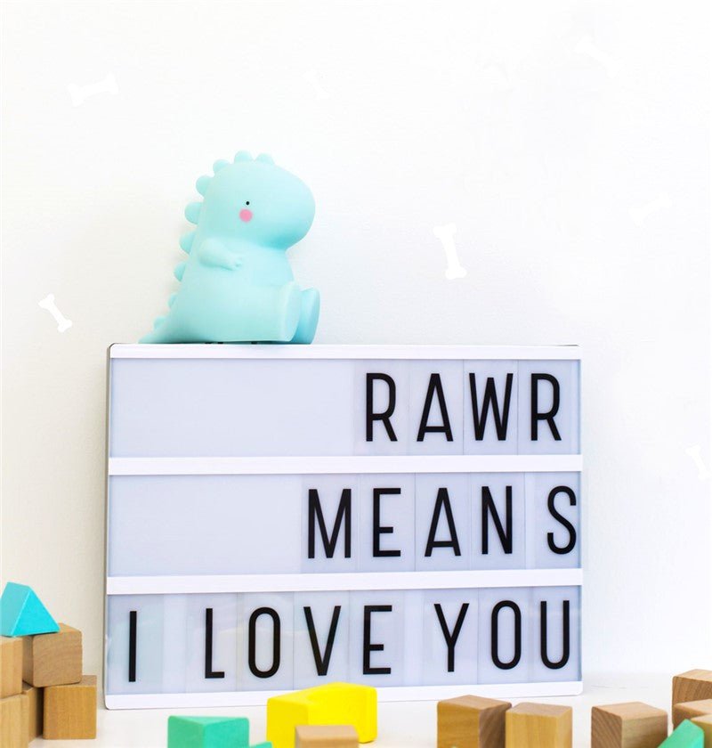 Luz Lámpara Quitamiedos Bebé Dino - Nanetes