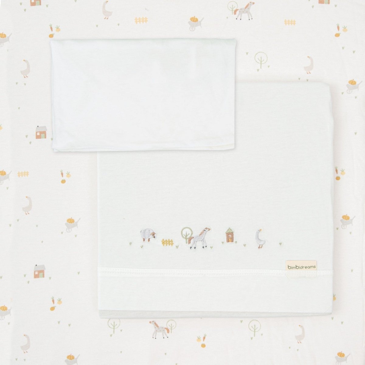 Sábanas Punto Cuna Farm Bimbi - Nanetes