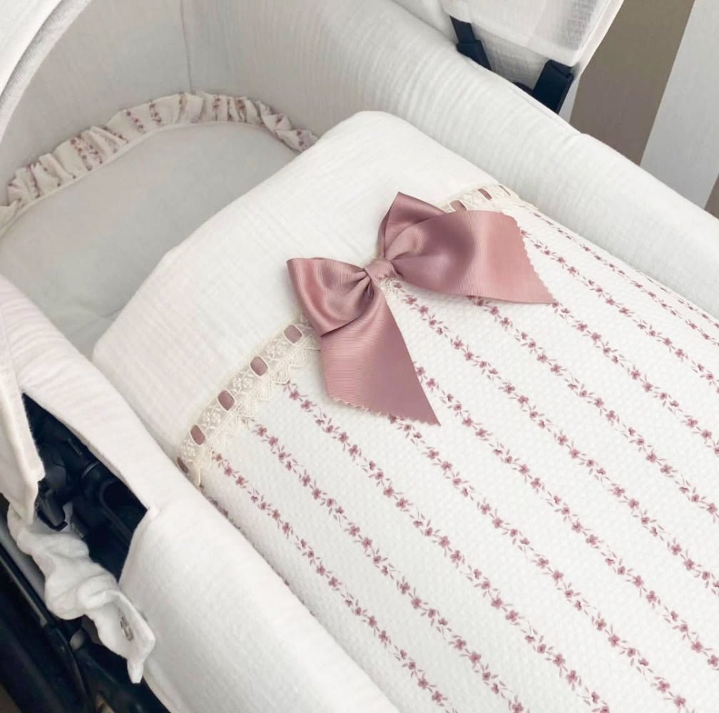 Saco Capazo Flores lineal Nanetes - Nanetes