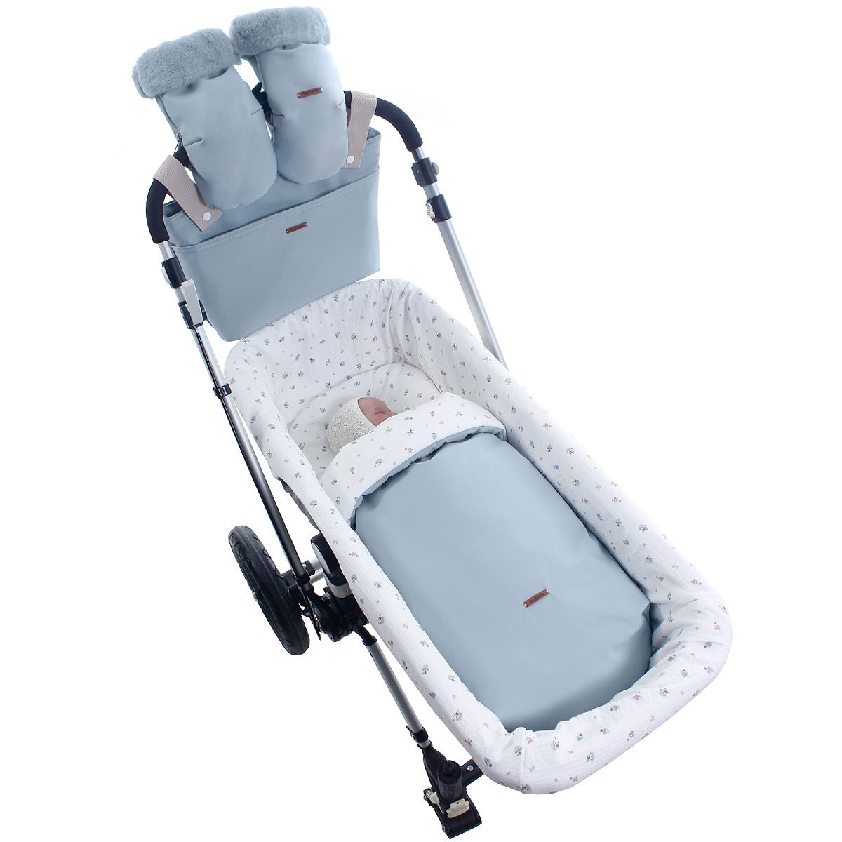 Saco capazo Invierno Paul Celeste Uzturre - Nanetes