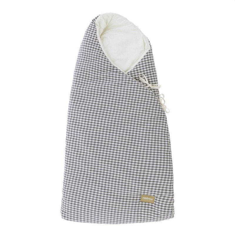 Saco Capazo cruzado Picnic Gris Cambrass - Nanetes