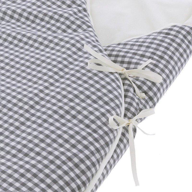 Saco Capazo cruzado Picnic Gris Cambrass - Nanetes