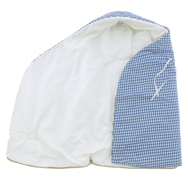 Saco Capazo cruzado Picnic Azul Cambrass - Nanetes