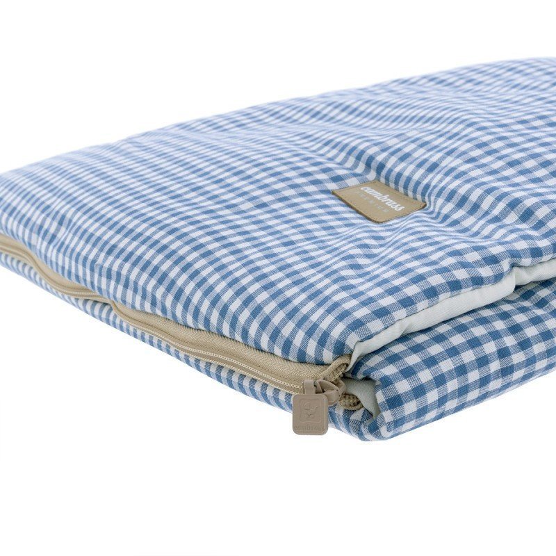 Saco Capazo cruzado Picnic Azul Cambrass - Nanetes