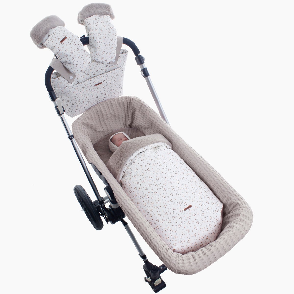 Saco capazo Invierno Polipiel - polar Inés Uzturre - Nanetes