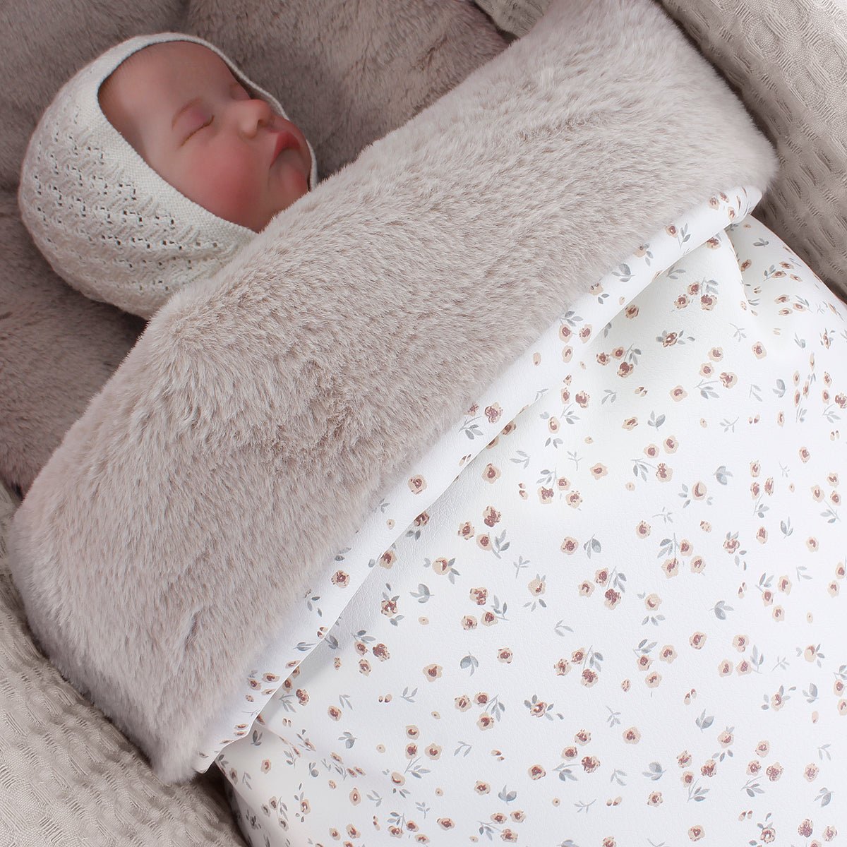 Saco capazo Invierno Polipiel - polar Inés Uzturre - Nanetes