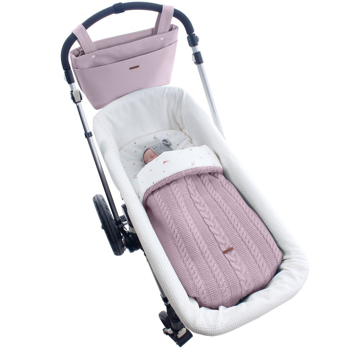 Saco capazo Invierno Punto Bastian Maquillaje Uzturre - Nanetes