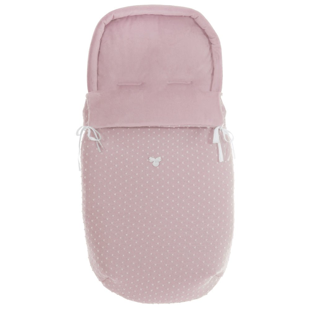 Saco capazo Invierno Punto topitos Polar Uzturre - Nanetes