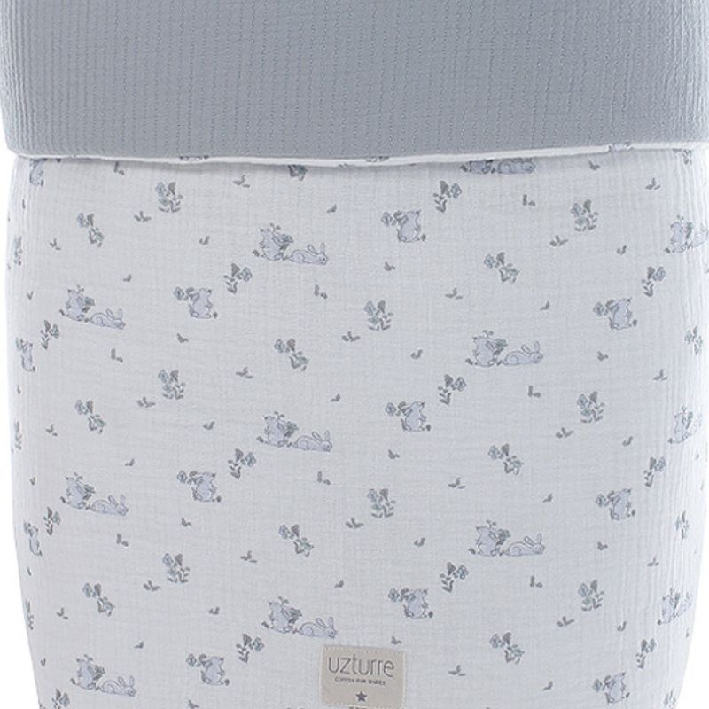 Saco capazo desenfundable Pablo menta Uzturre - Nanetes