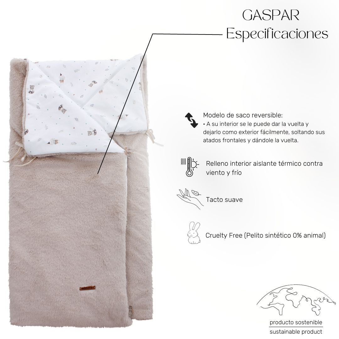 Saco Arrullo Polar Gaspar Bambi Uzturre - Nanetes