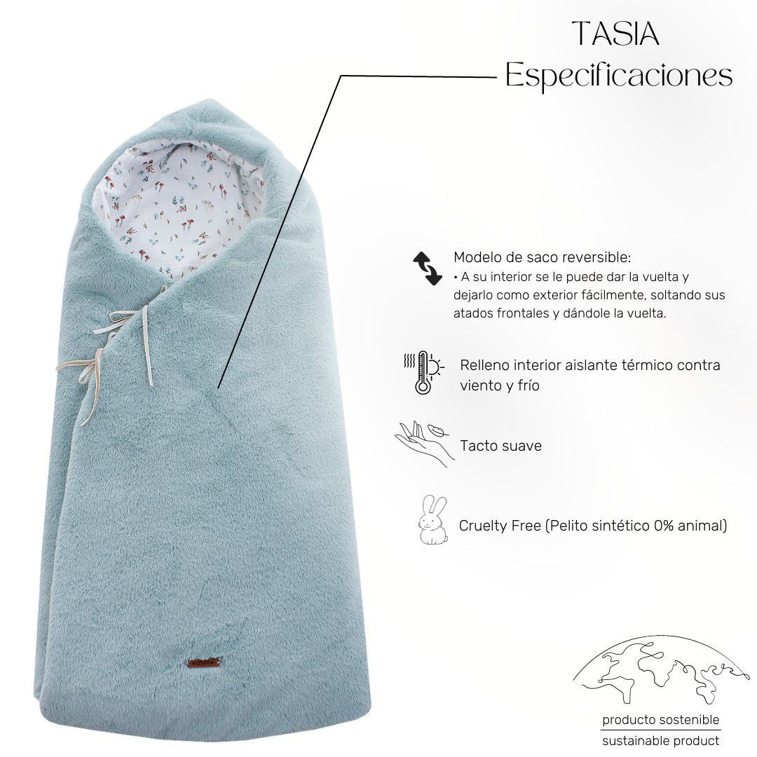 Saco Nana Capazo cruzado Tasia Polar Uzturre - Nanetes