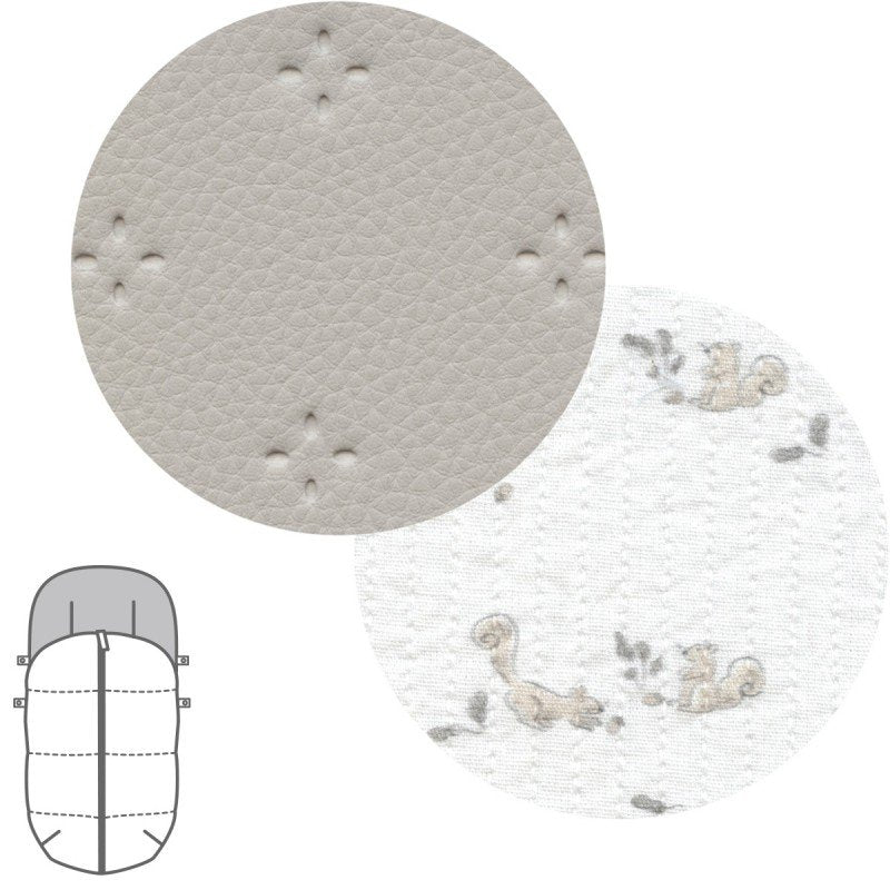 Saco Silla Invierno Spring Perla Cambrass - Nanetes