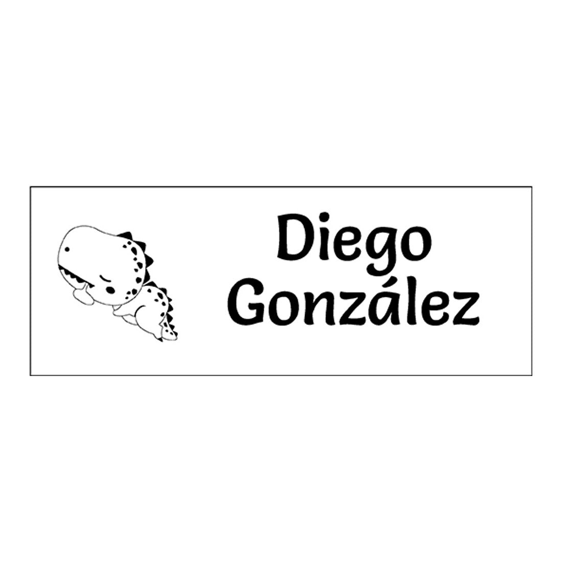 Sello Marca ropa Negro