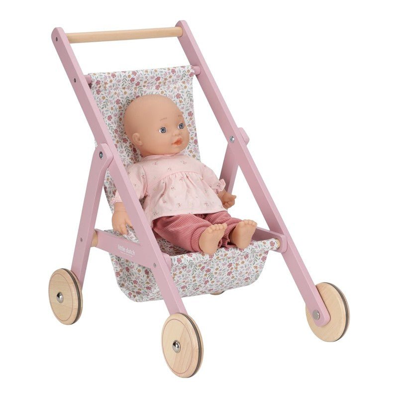 Silla muñecas Madera Rosa Little Duch - Nanetes