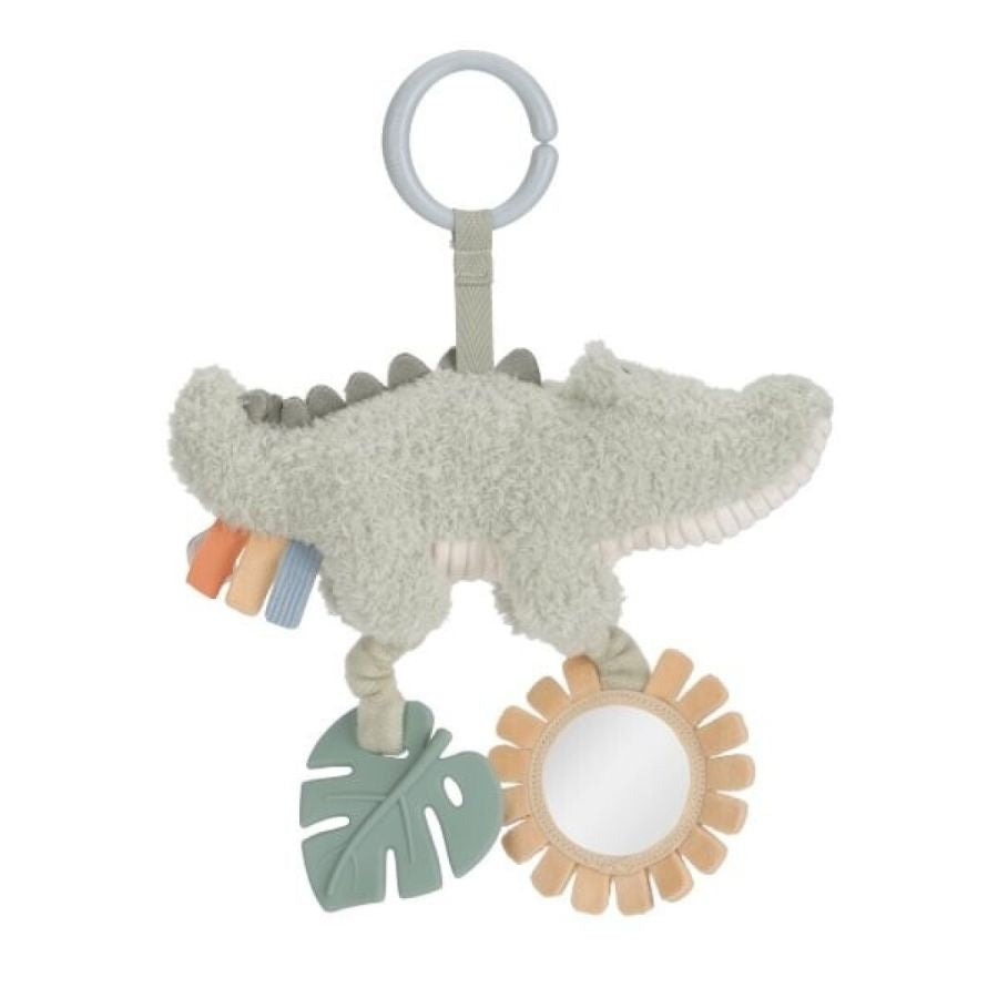 Peluche colgador mordedor Cocodrilo Little Dutch