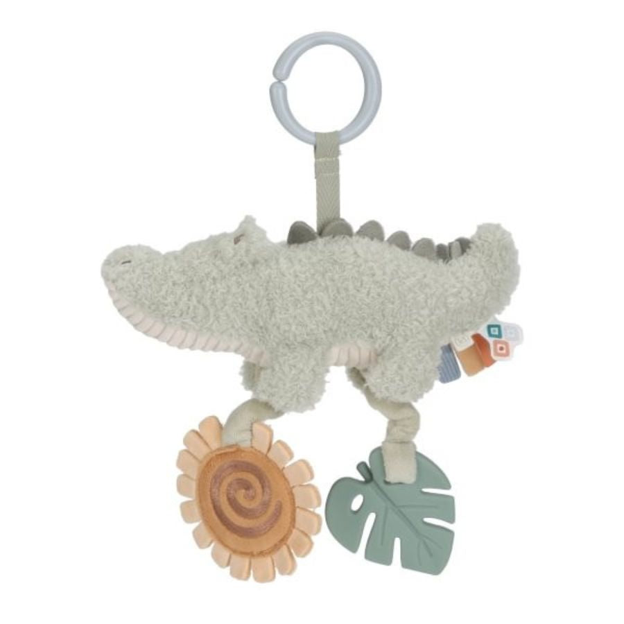 Peluche colgador mordedor Cocodrilo Little Dutch
