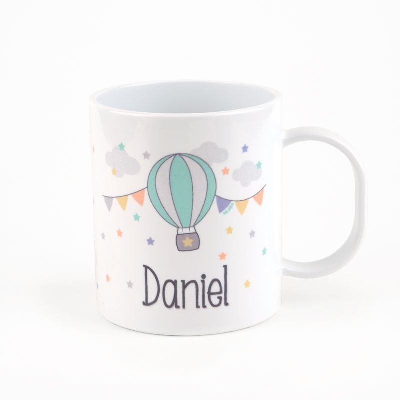 Taza infantil personalizada Globo - Nanetes