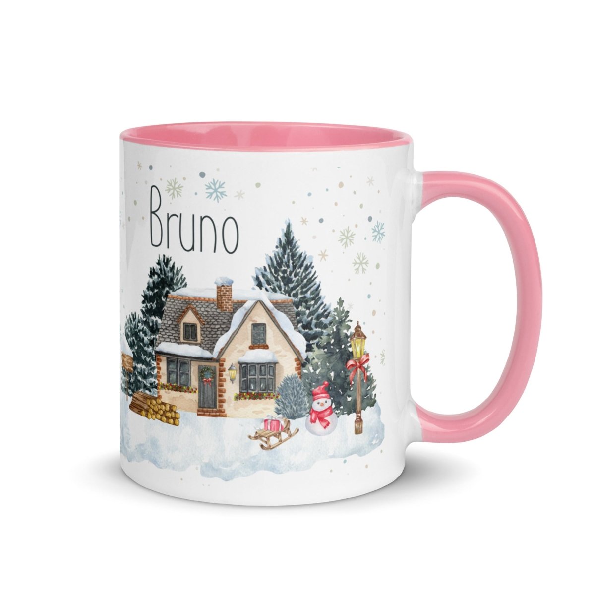Taza Navideña Personalizada Casita Nanetes - Nanetes
