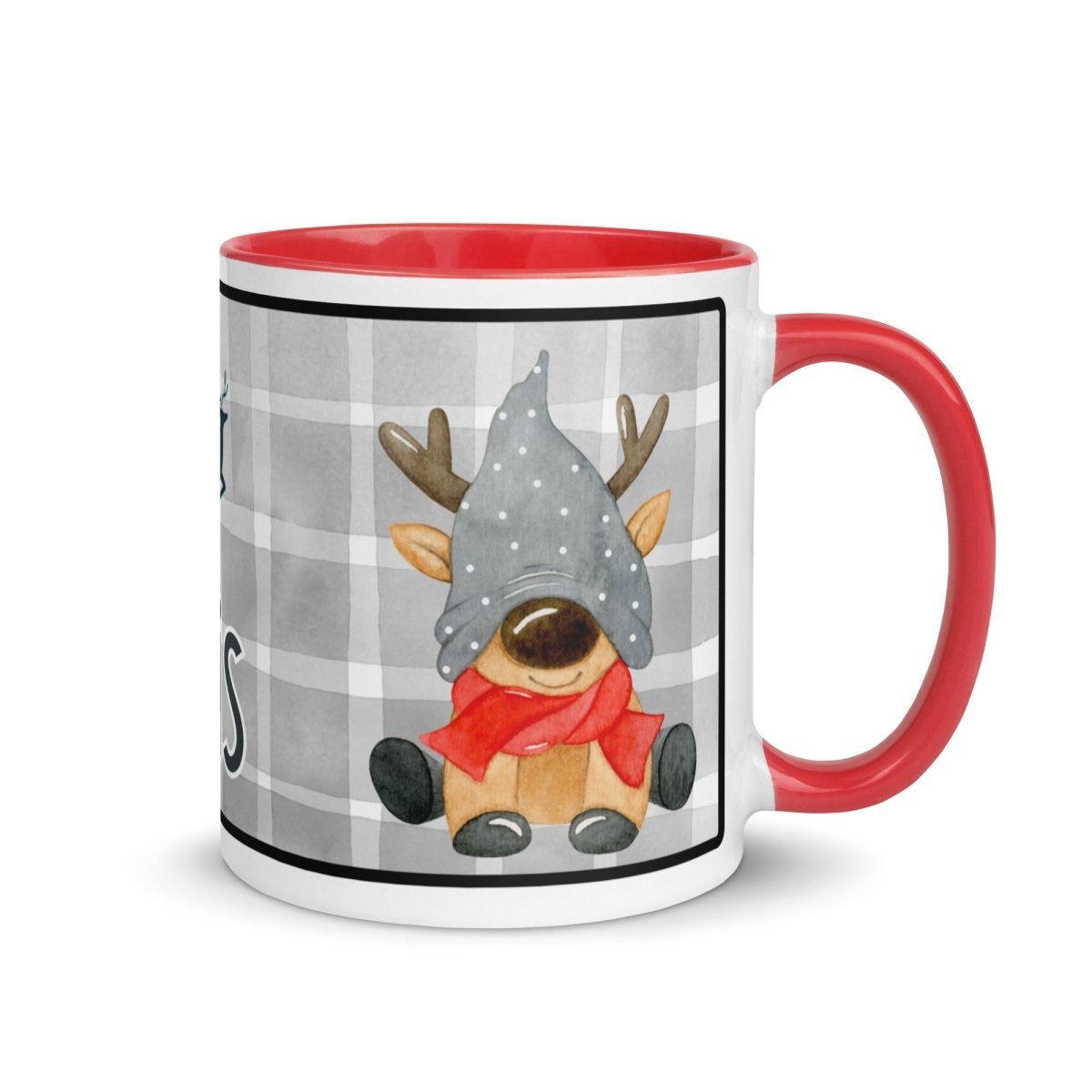 Taza Navidad Personalizada Reno Papa Noel Nanetes - Nanetes