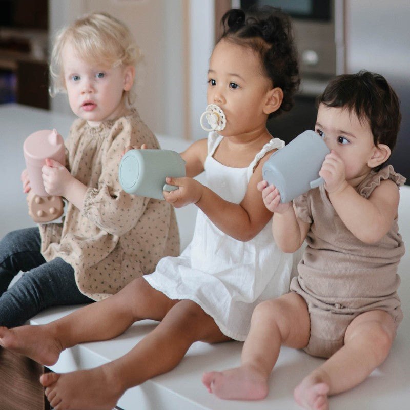 Taza didáctica con asas blush - Nanetes