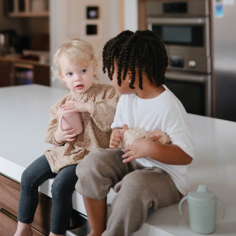 Taza didáctica con asas blush - Nanetes