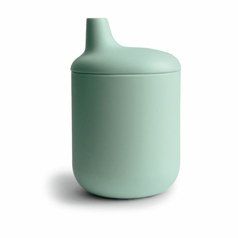 Vaso didáctico silicona Blush Cambridge blue - Nanetes