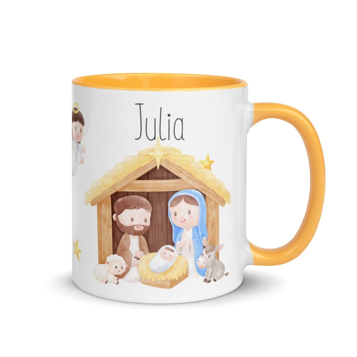 Taza Navideña Personalizada Belen Nanetes - Nanetes
