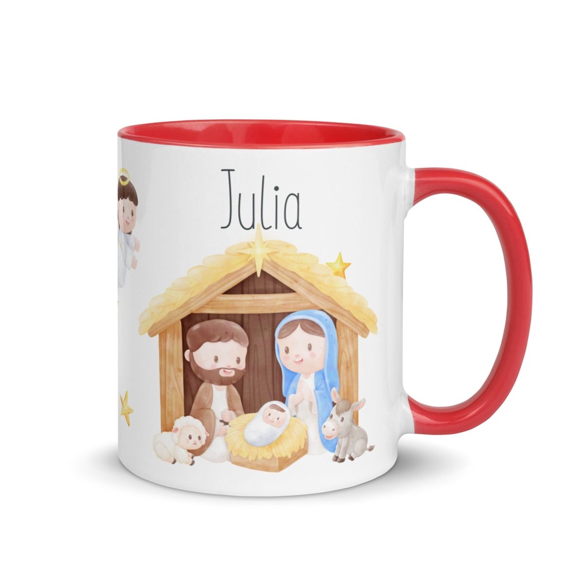 Taza Navideña Personalizada Belen Nanetes - Nanetes
