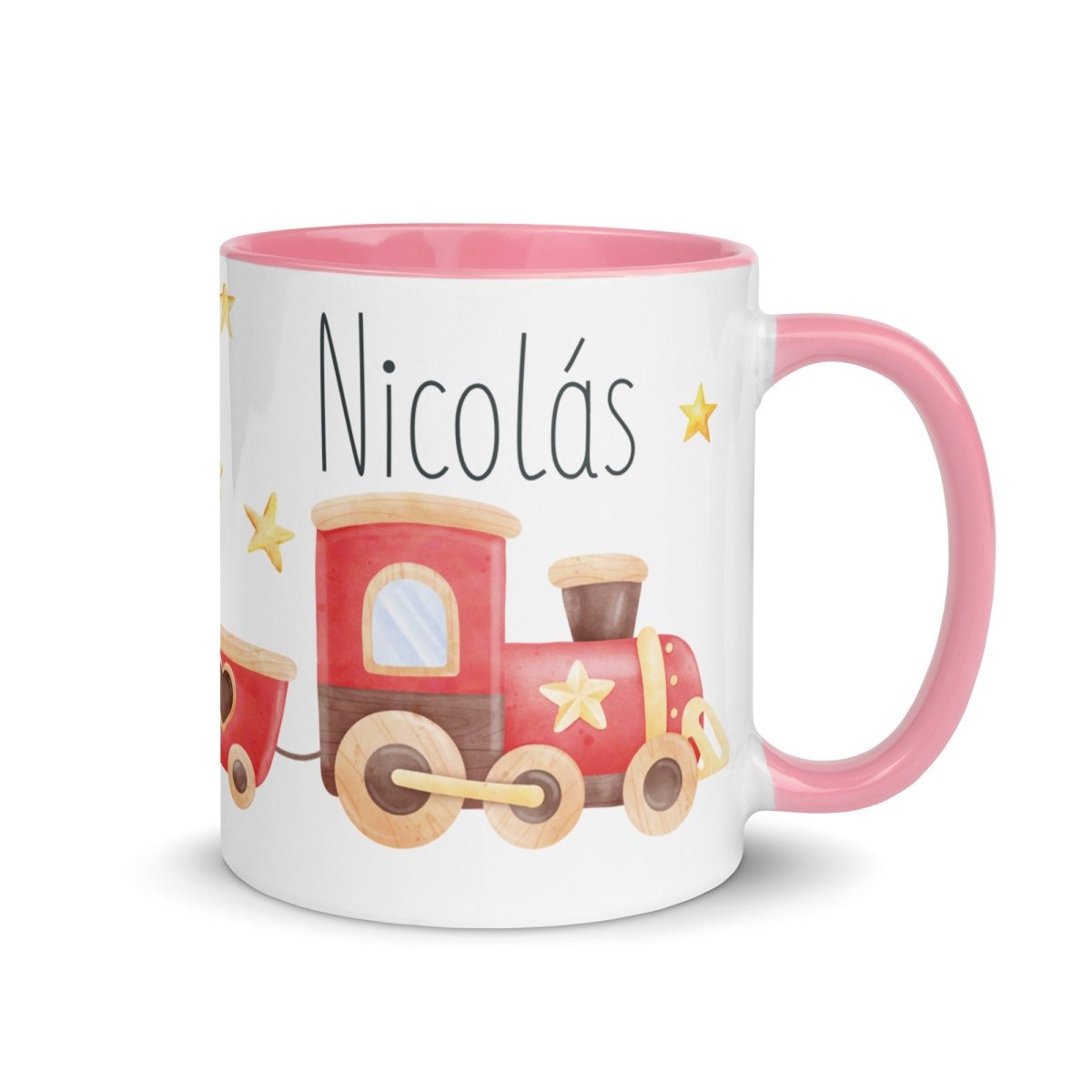 Taza Navideña Personalizada Tren Navidad Nanetes - Nanetes