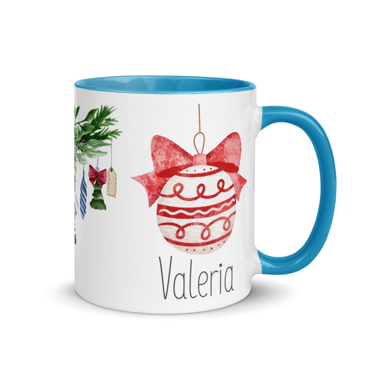 Taza Navidad Personalizada Bola Guirnalda Nanetes - Nanetes