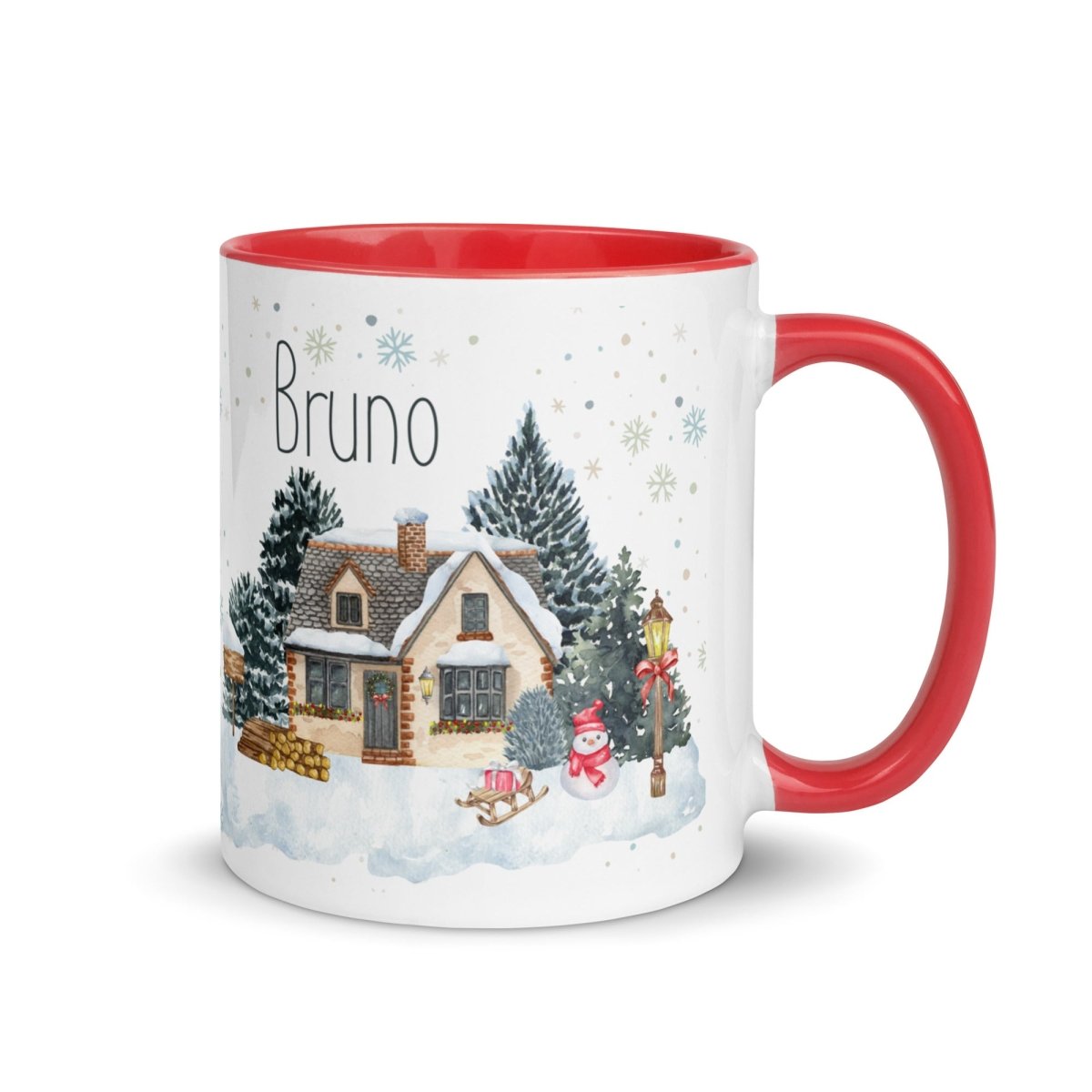 Taza Navideña Personalizada Casita Nanetes - Nanetes