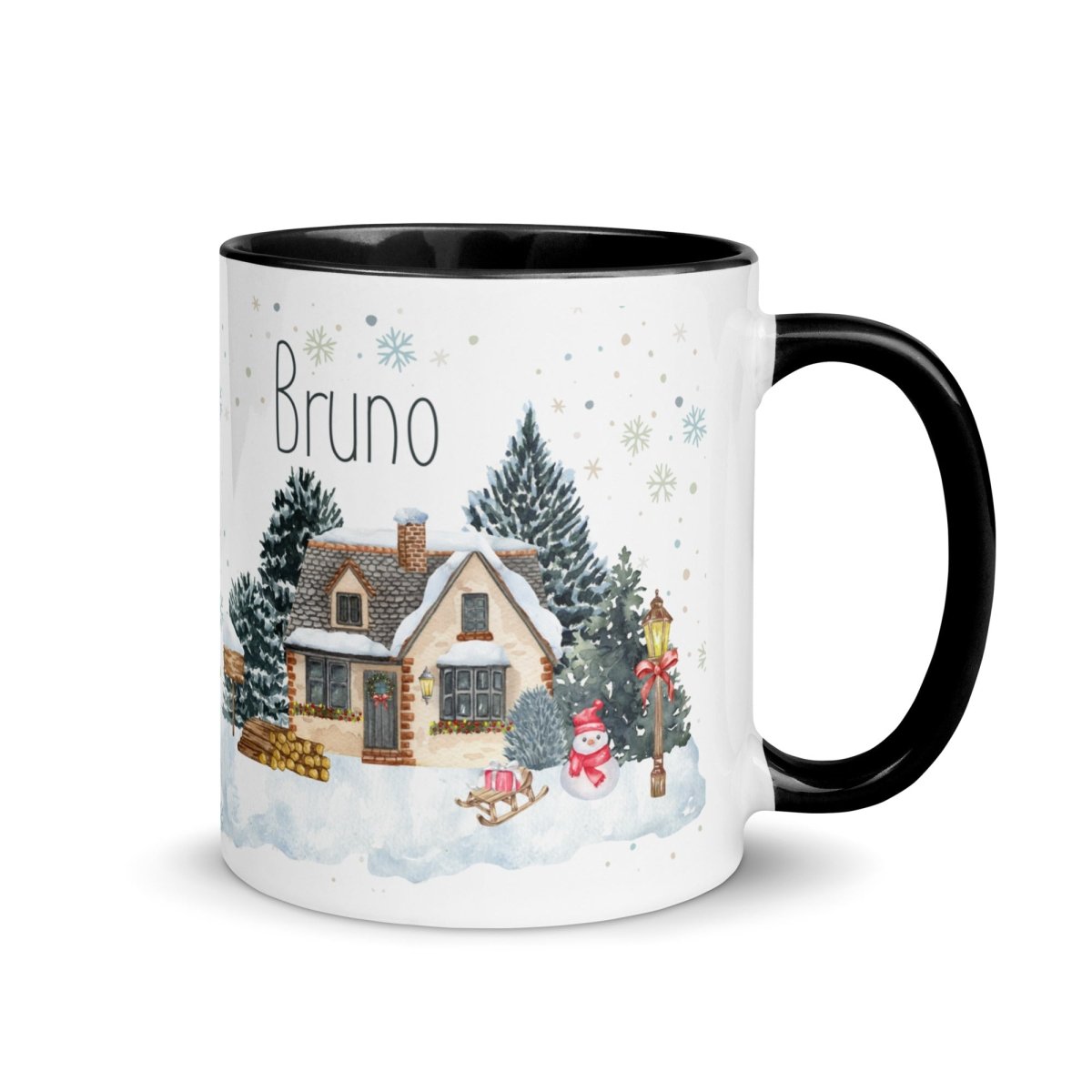 Taza Navideña Personalizada Casita Nanetes - Nanetes
