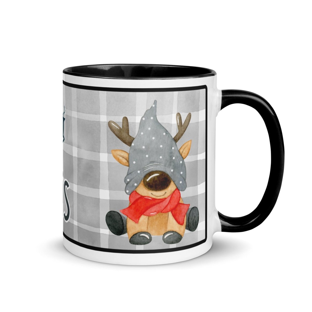 Taza Navidad Personalizada Reno Papa Noel Nanetes - Nanetes