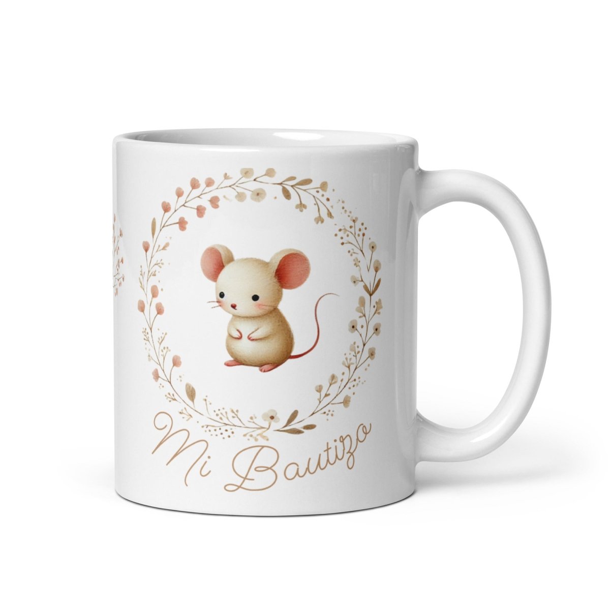 Taza Bautizo personalizada Ratoncito Nanetes - Nanetes
