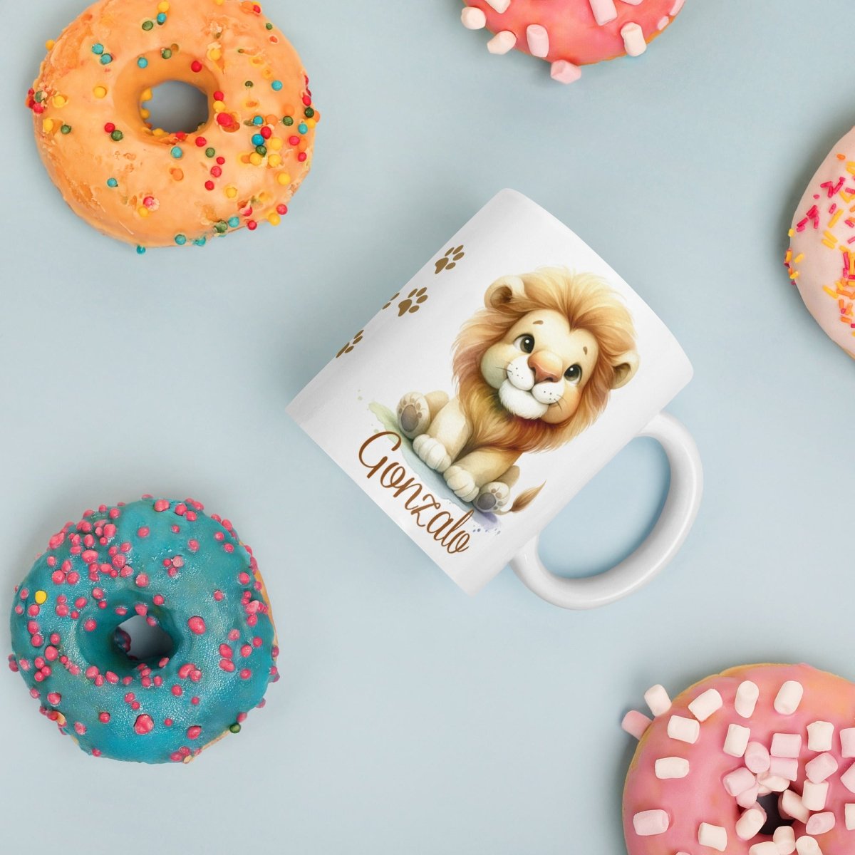 Taza personalizada León Nanetes - Nanetes