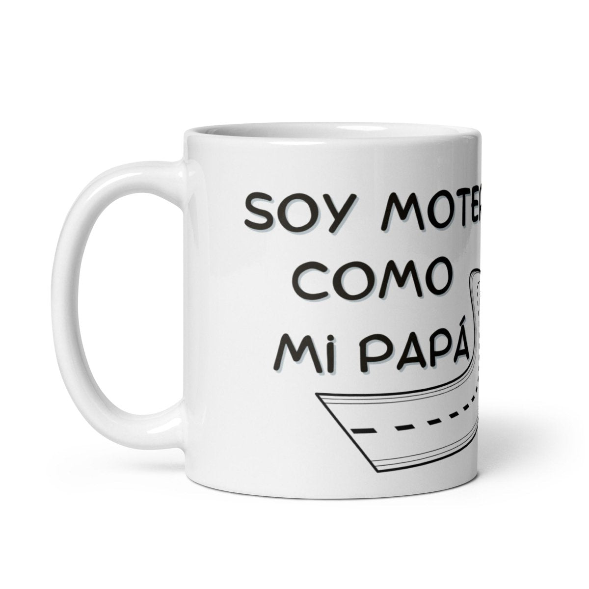 Taza personalizada Monito Motero Nanetes - Nanetes