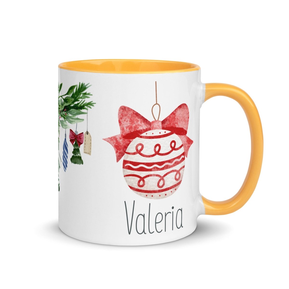 Taza Navidad Personalizada Bola Guirnalda Nanetes - Nanetes