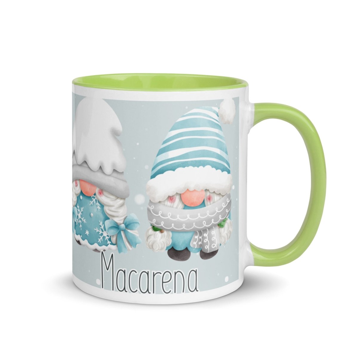 Taza Navidad Personalizada Duendes Azules Nanetes - Nanetes