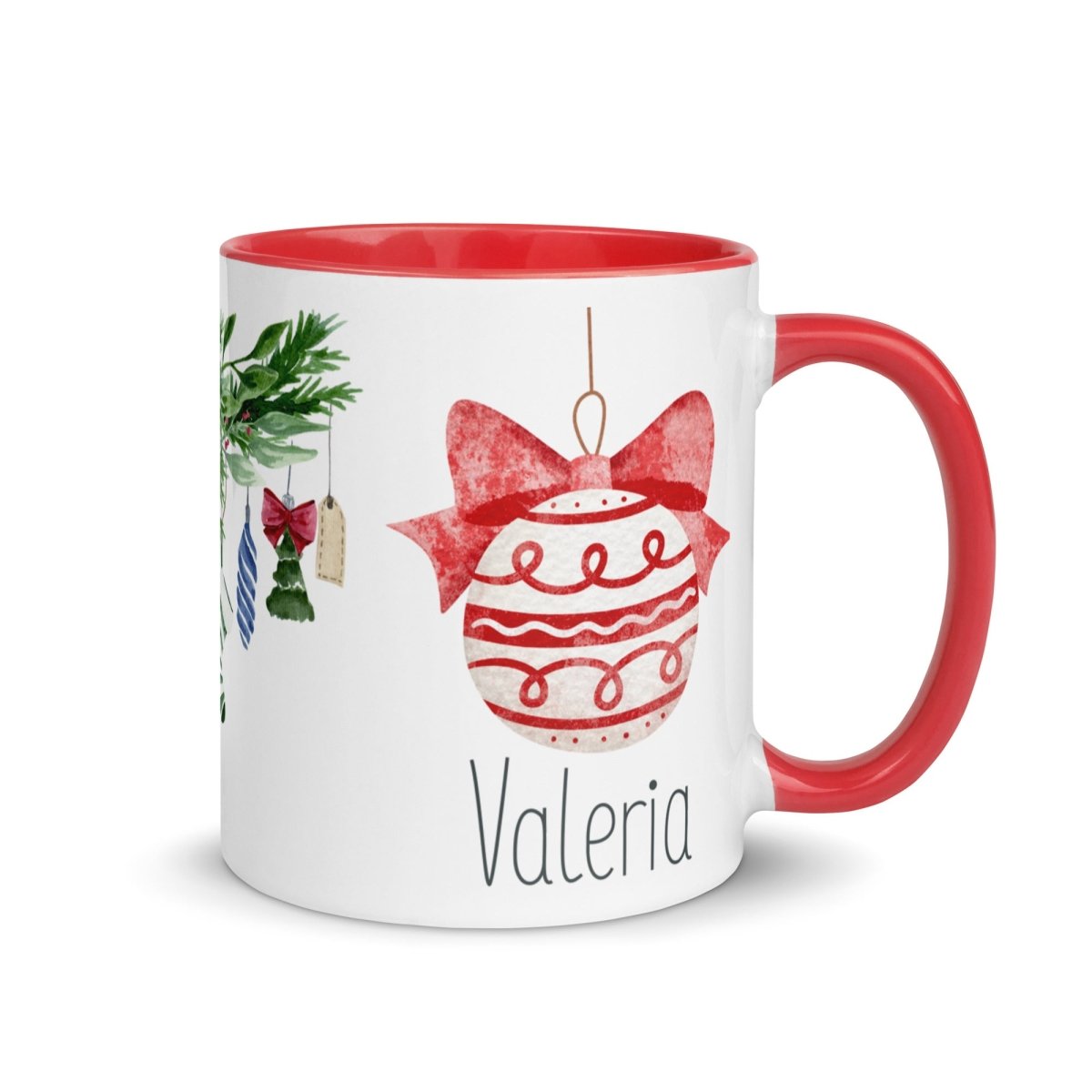 Taza Navidad Personalizada Bola Guirnalda Nanetes - Nanetes