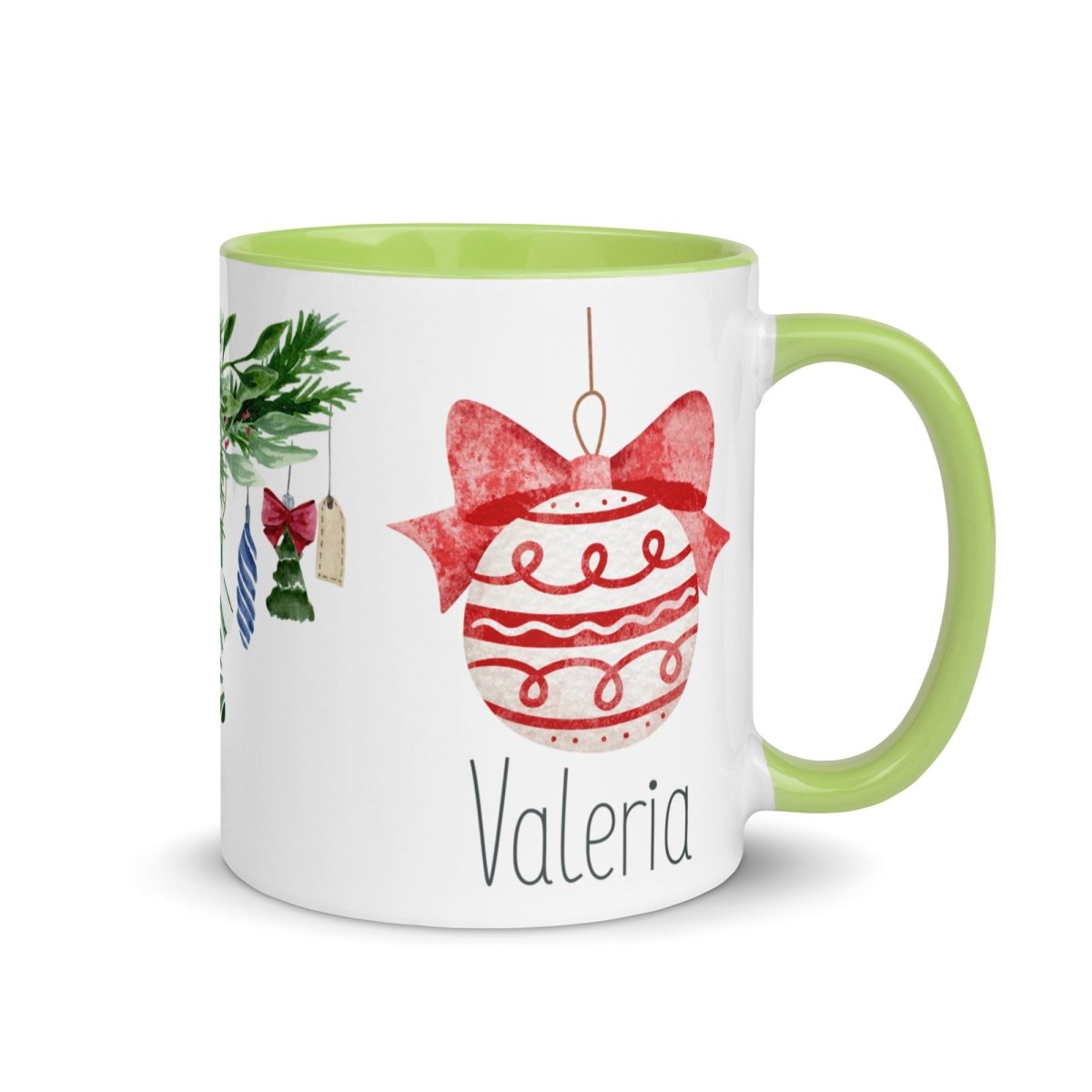 Taza Navidad Personalizada Bola Guirnalda Nanetes - Nanetes