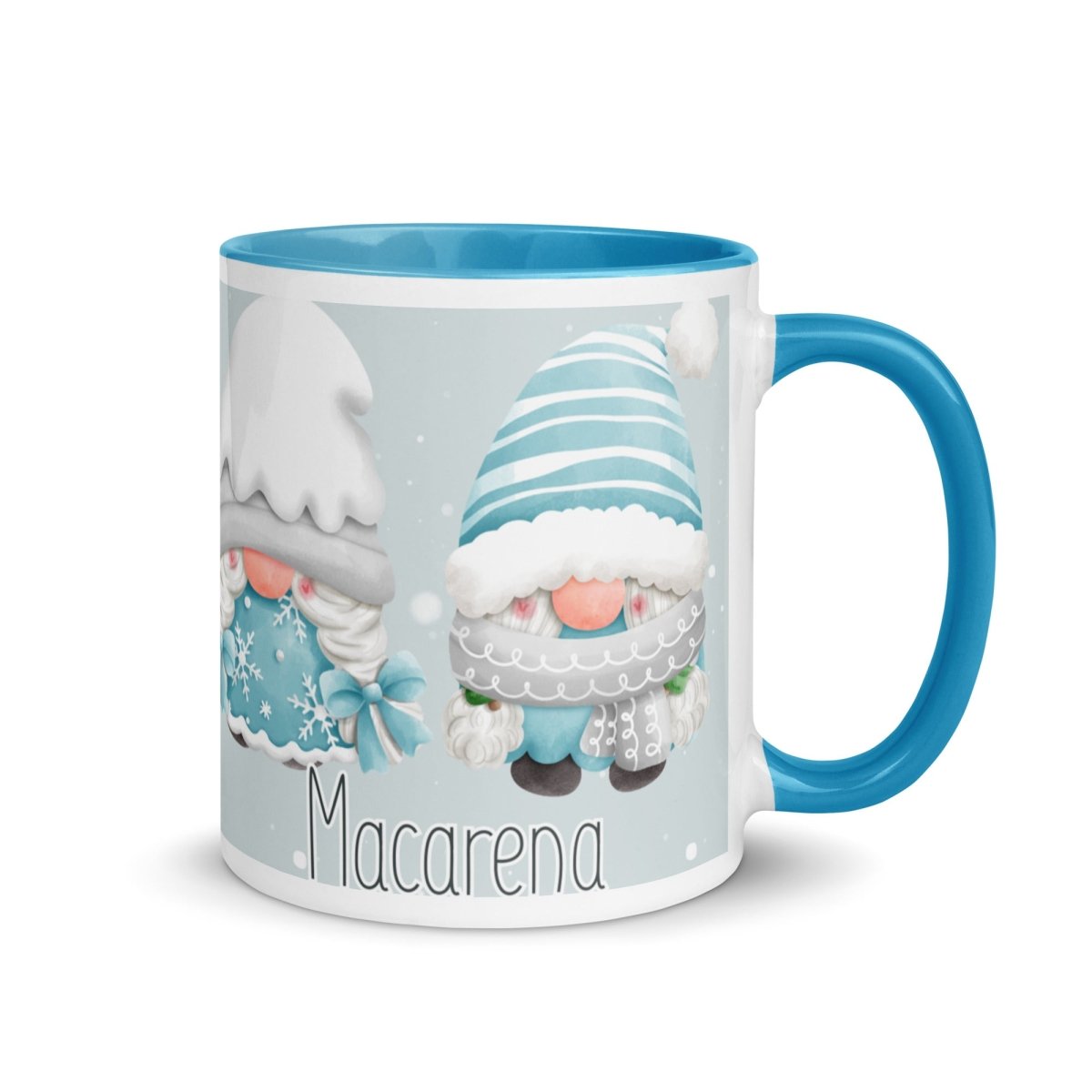 Taza Navidad Personalizada Duendes Azules Nanetes - Nanetes