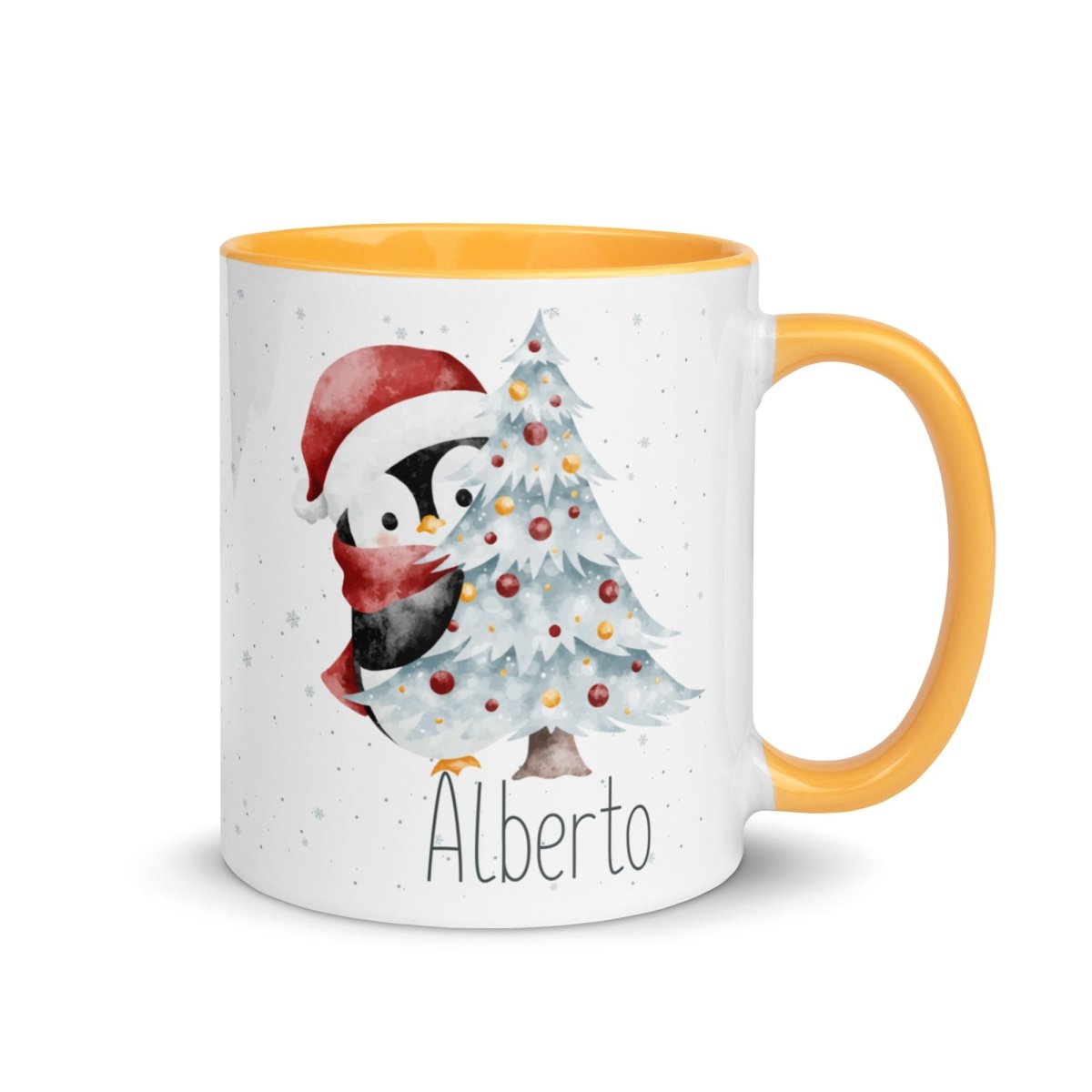 Taza Navidad Personalizada Arbol Pingu Nanetes - Nanetes